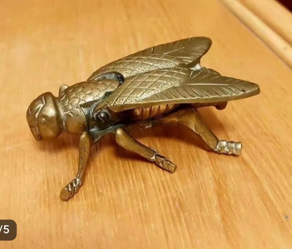 Cendrier à mouches en cuivre, Enlèvement ou Envoi, Cuivre