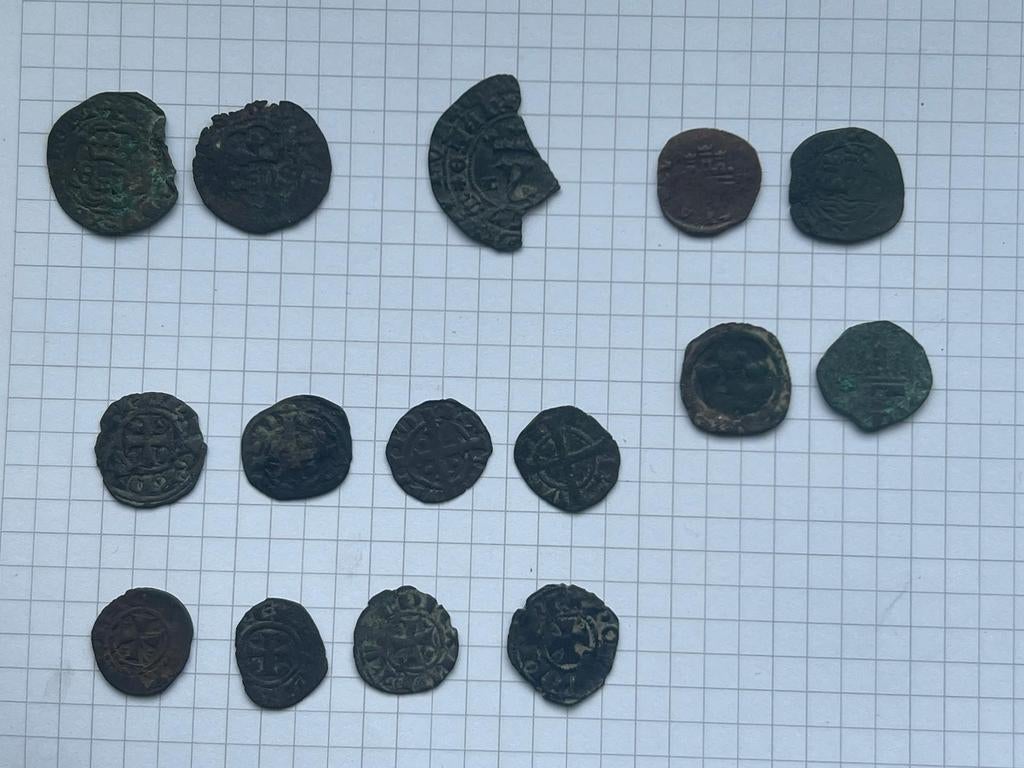 Lot middeleeuwse munten (portugal), Ophalen