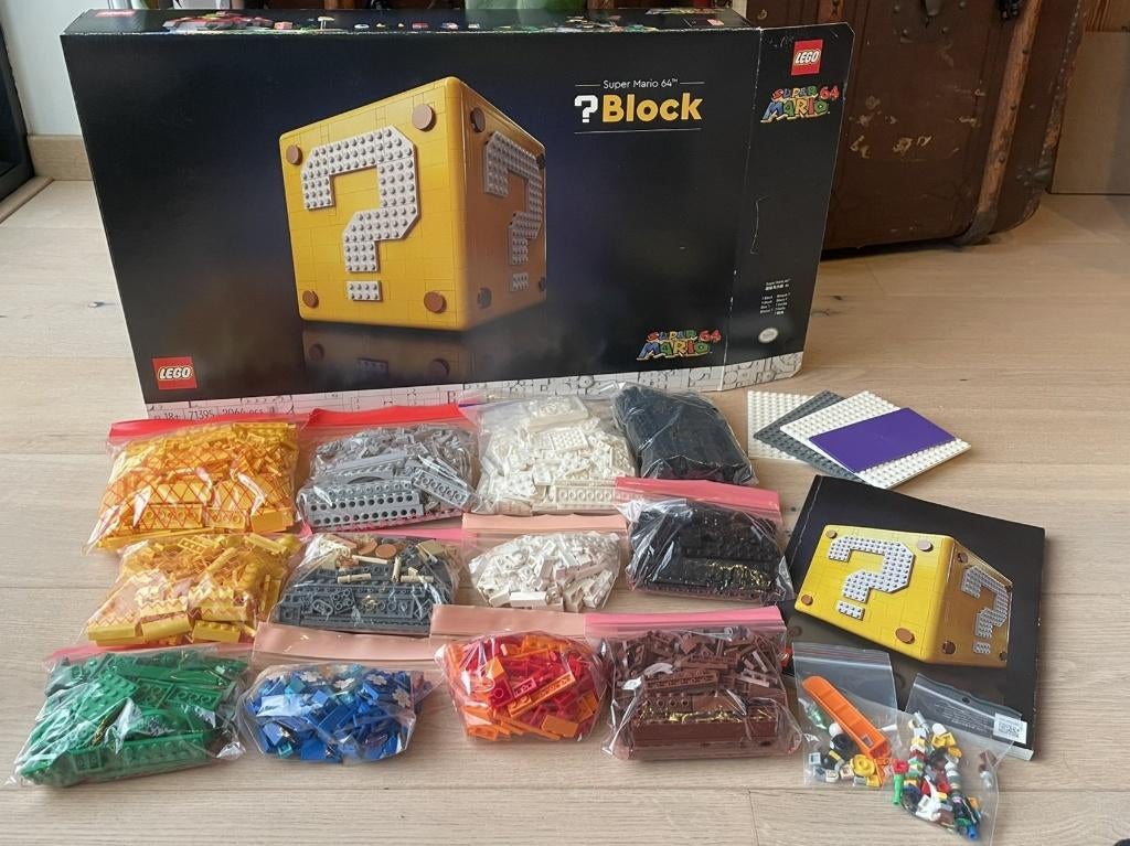Lego 71395 - Super Mario 64 Vraagtekenblok, Kinderen en Baby's, Overige thema's, Lego, Compleet, Ophalen of Verzenden