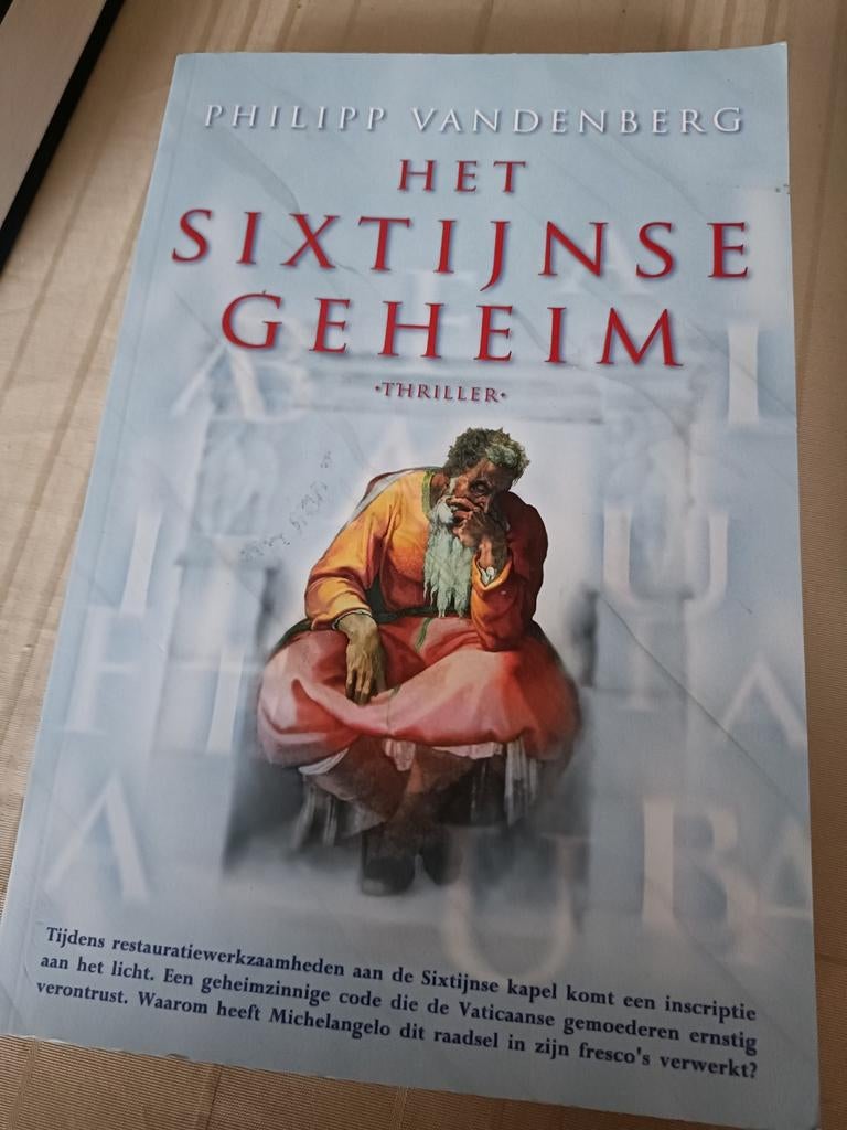 P. Vandenberg - Het Sixtijnse geheim, Ophalen of Verzenden, P. Vandenberg