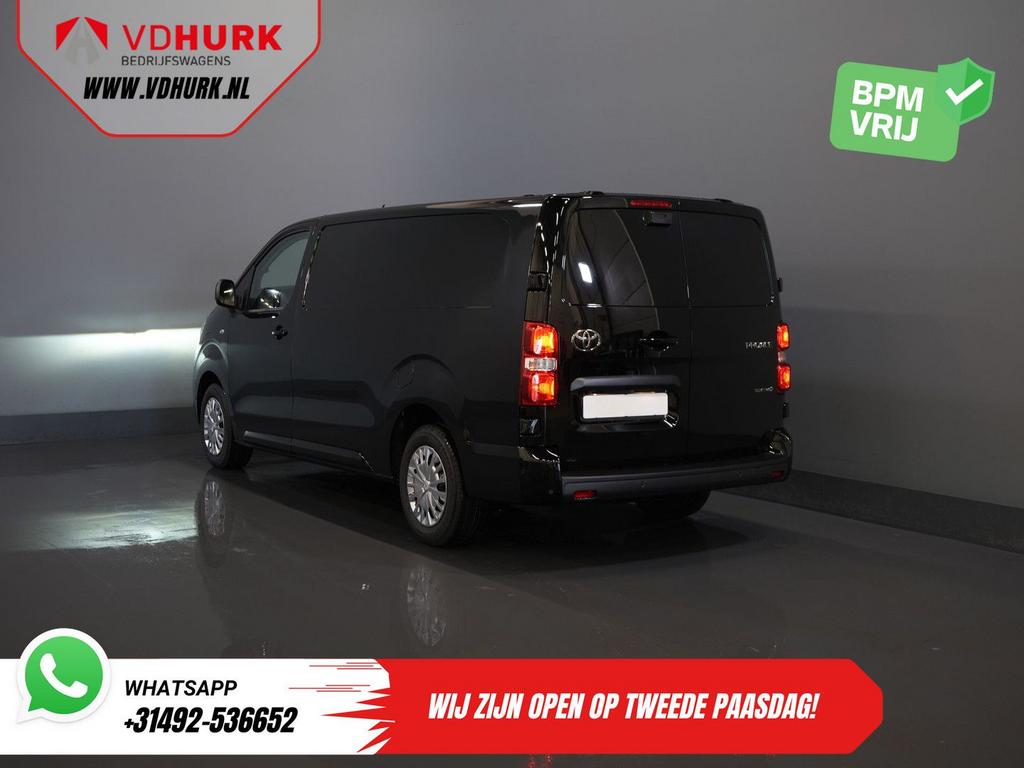 Toyota PROACE Electric Worker 75 kWh L3 345 km WLTP LED/ Sne, Automaat, Parkeersensor, Zwart, Toyota