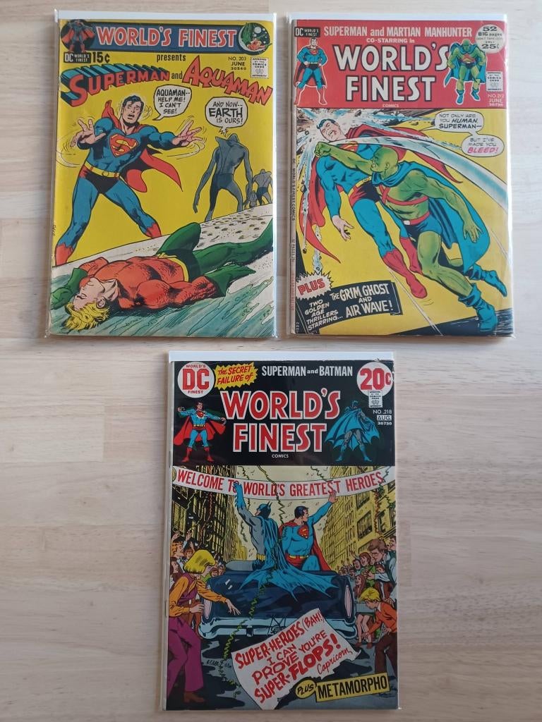 Words Finest 203,212,218 (1971-1972), Boeken, Strips | Comics, Gelezen, Meerdere comics, Amerika, Ophalen of Verzenden