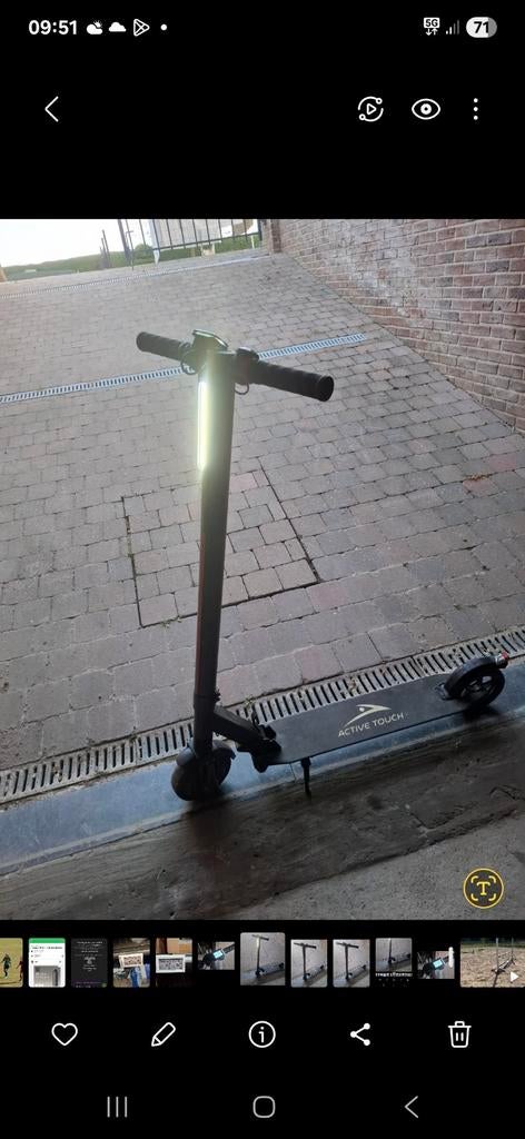 Trottinette électrique, comme neuve, Enlèvement