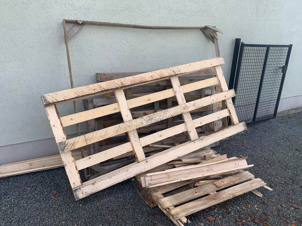 HOUT PALETTEN, Ophalen