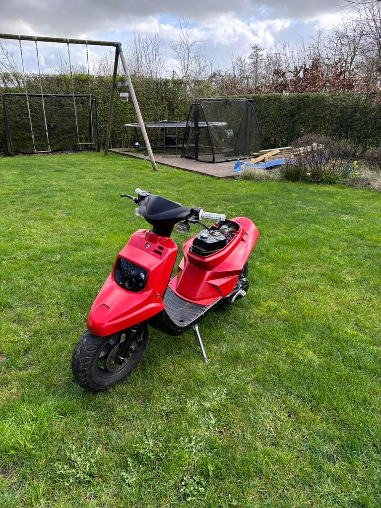 Mbk booster oud model, Fietsen en Brommers, Tweetakt, Gebruikt, Overige modellen, Klasse A (25 km/u)