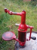 Pompe pour Fut Garage ancien Vintage Pétrole Fina Texaco, Enlèvement ou Envoi