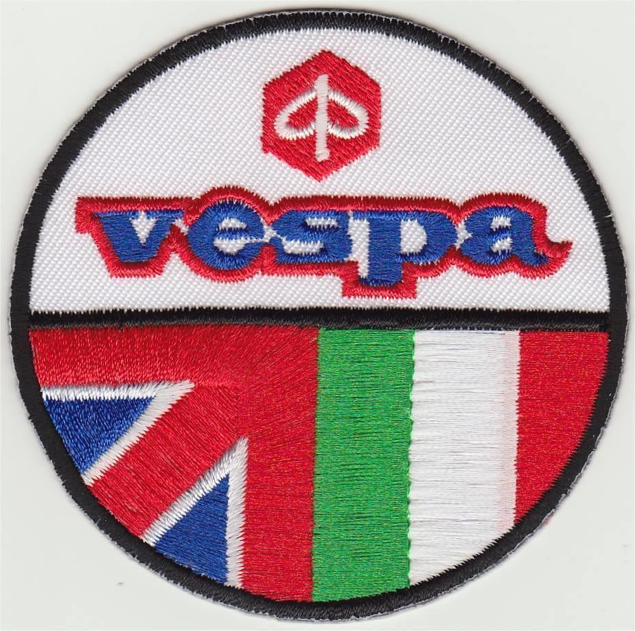 Vespa stoffen opstrijk patch embleem #12, Envoi, Neuf