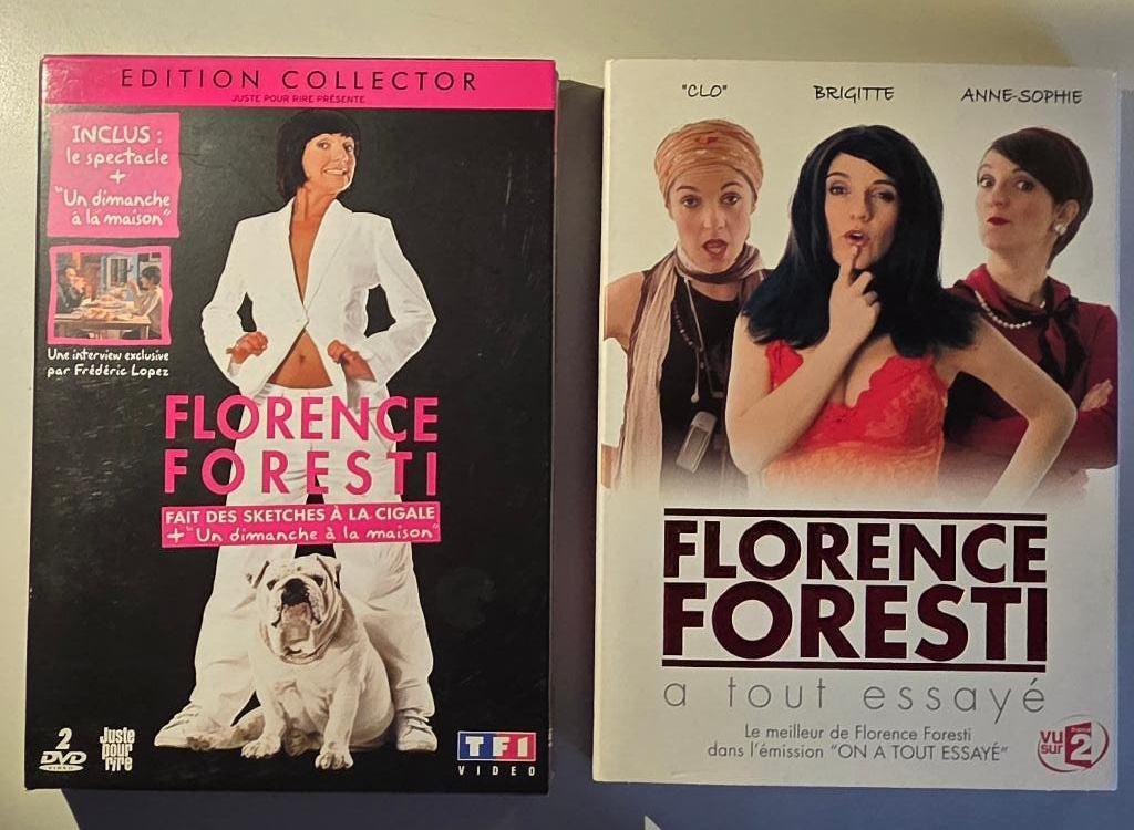 DVD COLLECTOR  FLORENCE FORESTI, Enlèvement ou Envoi, Tous les âges, Coffret, Comme neuf