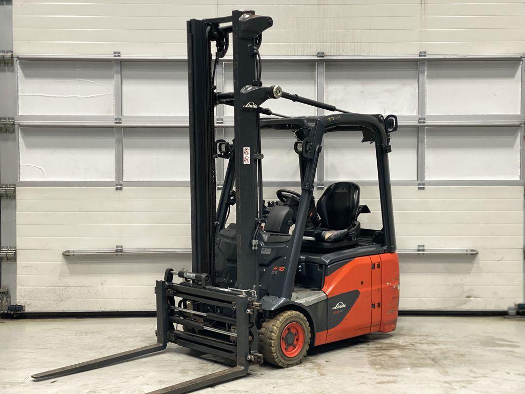 LINDE E16C-02, 1000 tot 2000 kg, Elektrisch, Heftruck, LINDE