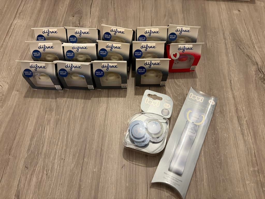 Fopspenen Difrax newborn, Enlèvement ou Envoi, Comme neuf