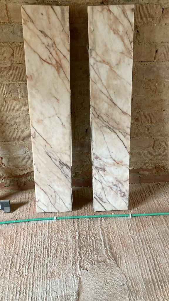 2 marmeren vensterbanken, Ophalen, Zo goed als nieuw