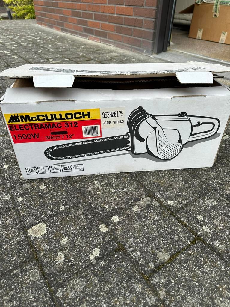 Kettingzaag Mcculloch, Ophalen, Gebruikt, Kettingzaag