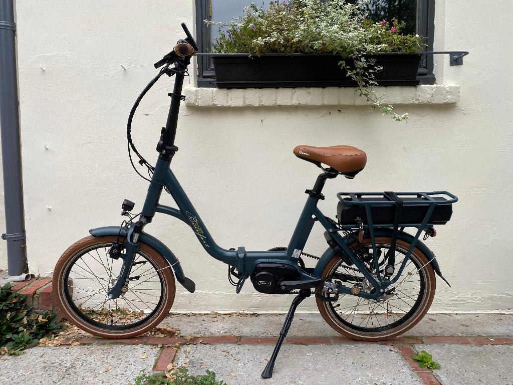 Beaufort 2023 243 km elektrische vouwfiets, Fietsen en Brommers, Fietsen | Vouwfietsen, Zo goed als nieuw, Overige merken, 20 inch of meer