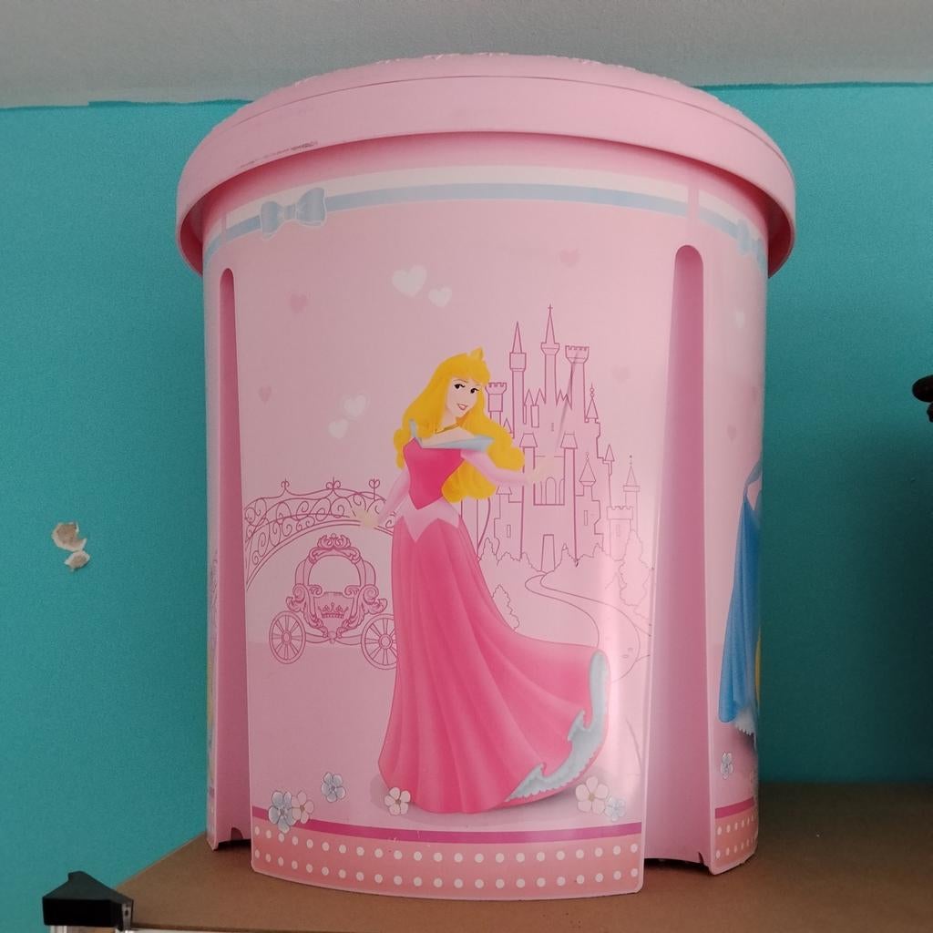 Grote speelgoed ton met deksel, Enlèvement