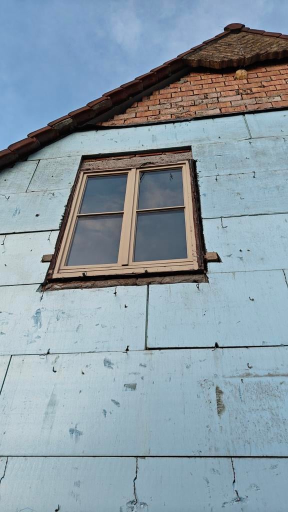 3 slaapkamer ramen 121x151, Double vitrage, 120 à 160 cm, Fenêtre de façade ou Vitre, Enlèvement