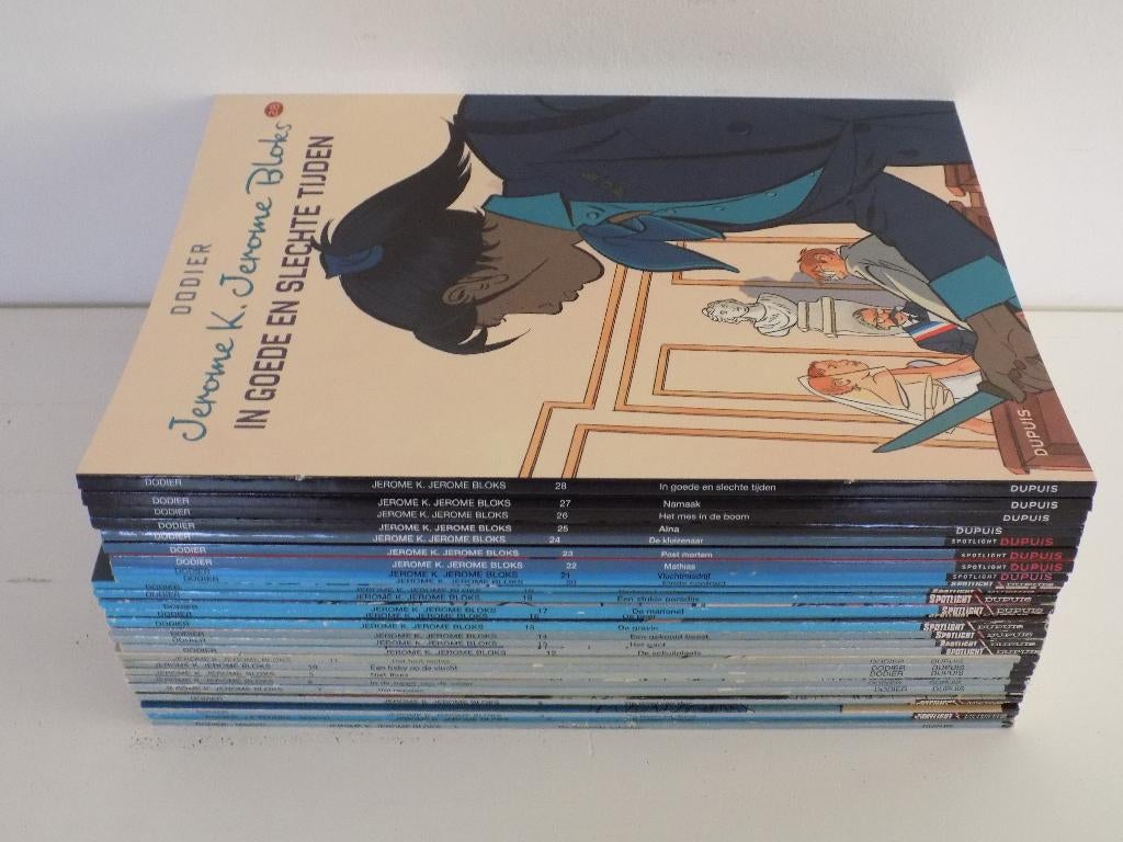 Jerome K.Jerome Bloks ~ Complete serie 1 t/m 28, Boeken, Complete serie of reeks, Ophalen of Verzenden, Zo goed als nieuw, Dodier