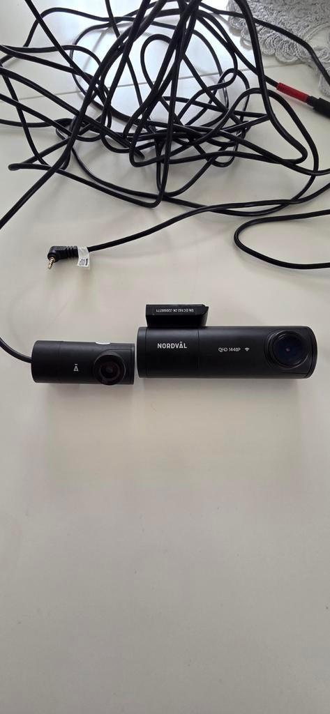 NORDVÄL DC102 dual dashcam, Ophalen