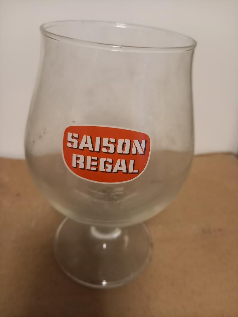 Verre Saison Regal, Collections, Enlèvement ou Envoi, Utilisé, Verre ou Verres, Autres marques