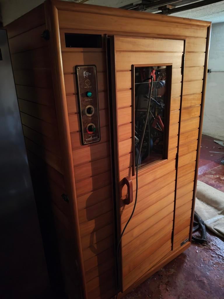 Infraroodcabine, Ophalen, Gebruikt, Infrarood, Complete sauna