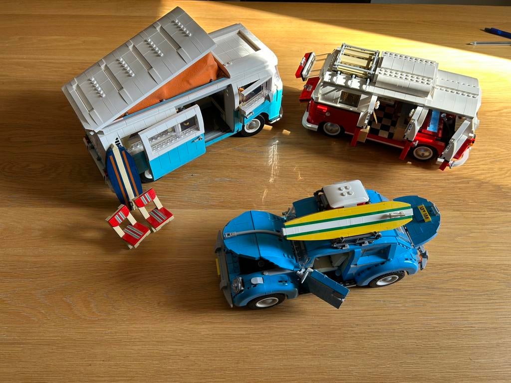 Vw setje. 10252, 10220, 10279, Kinderen en Baby's, Speelgoed | Duplo en Lego, Zo goed als nieuw, Lego, Complete set, Meerdere sets