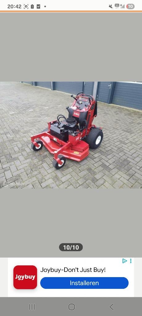 Toro grandstand, Jardin & Terrasse, Tondeuses à gazon, Fonction de mulching, Tondeuses à gazon à essence, Utilisé, Toro