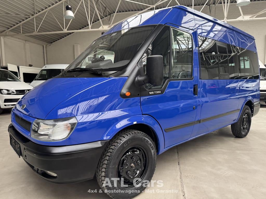 Ford Transit 2.4 D | !103.000km! | WEBASTO | 8+1 | AIRCO, Autos, Ford, Achat, 4 portes, Entreprise, Boîte manuelle