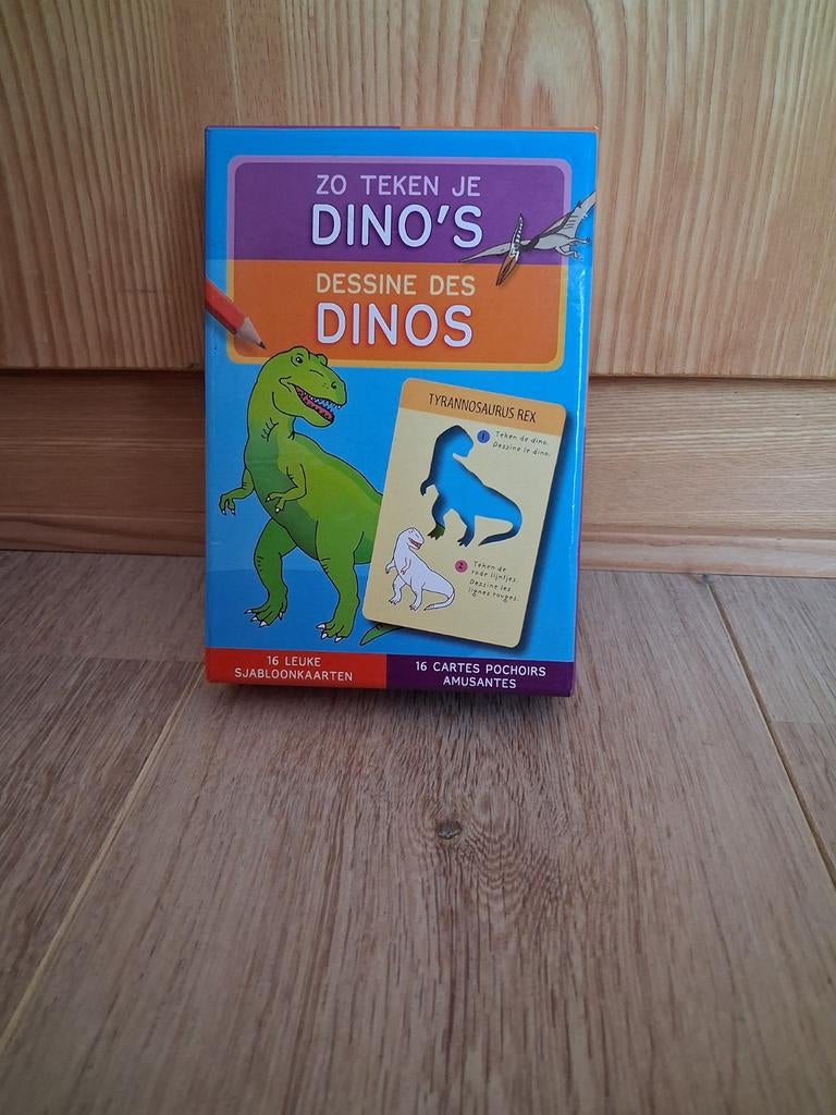 Dino's tekenen, Ophalen, Gebruikt