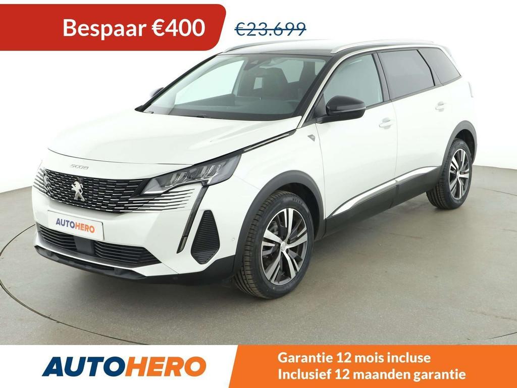 Peugeot 5008 1.2 PureTech Roadtrip (bj 2022, automaat), https://public.car-pass.be/vhr/796da4c3-1104-4a7e-ae5e-ee23f6fbf69c, Gebruikt