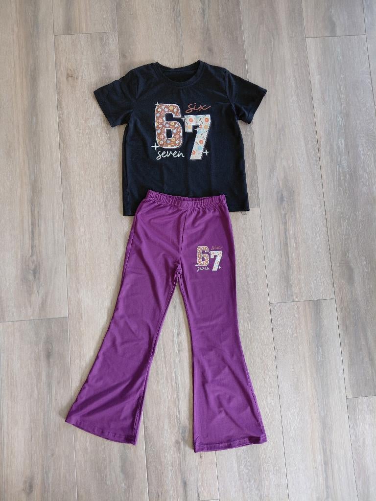 Nieuw setje 67 ( Six-seven) broek + tshirt, Ophalen of Verzenden, Nieuw, Jongen of Meisje, Broek
