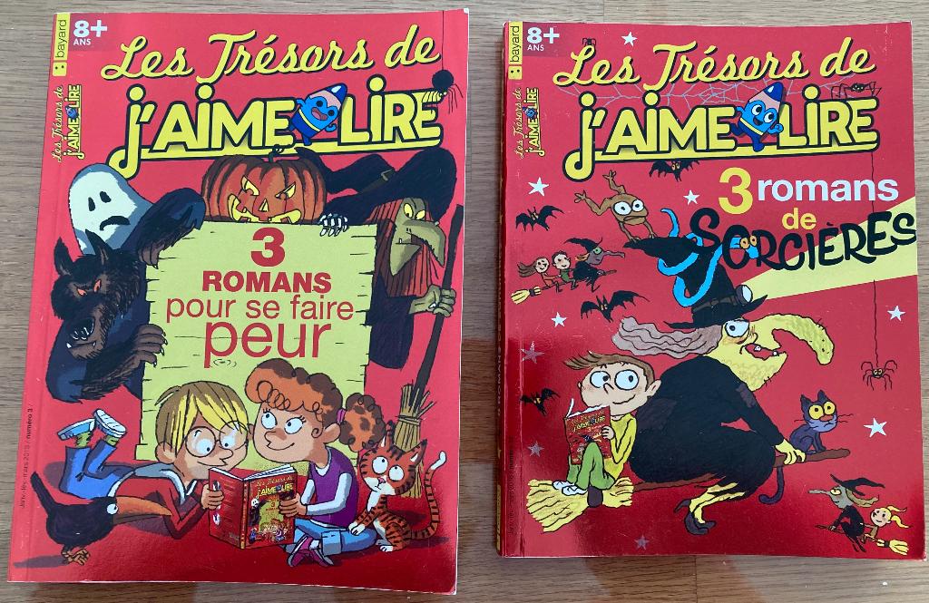 Trésors J'aime Lire : 2 x 3 romans pour se faire peur - 8€, Enlèvement ou Envoi, Utilisé, Fiction général