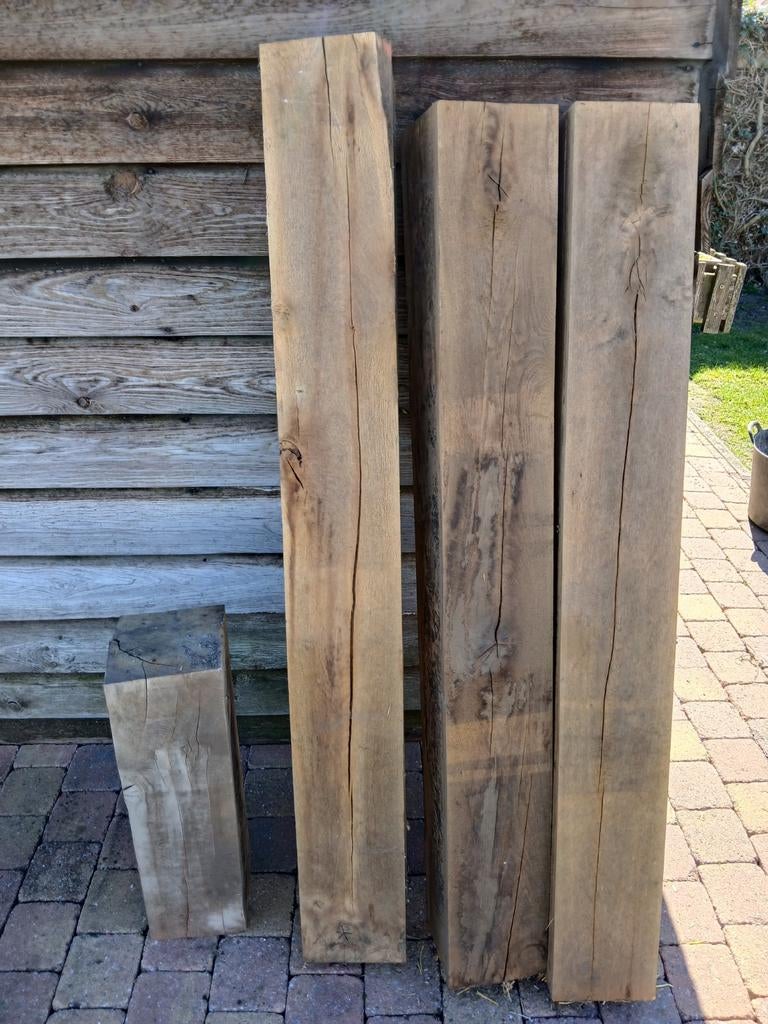 Eiken balken, Ophalen, Balken