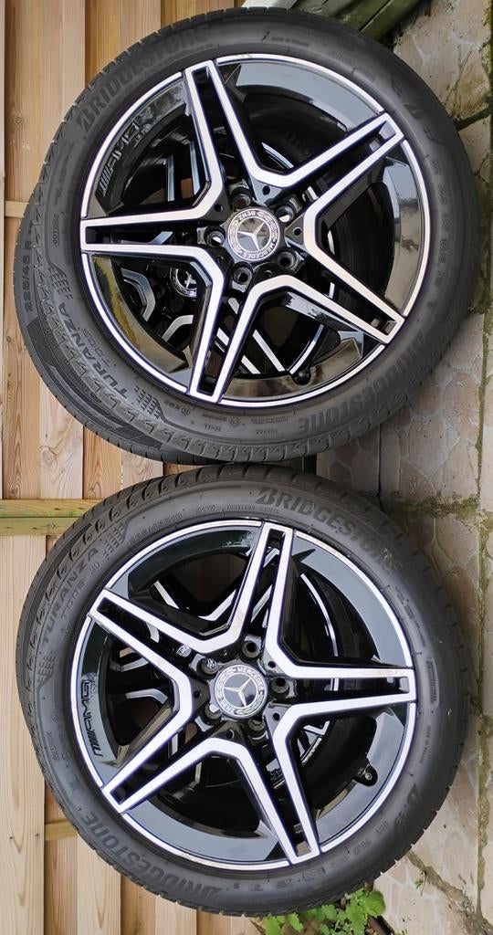 4 Jantes 18P MERCEDES AMG d'origine, Enlèvement, Pneu(s)