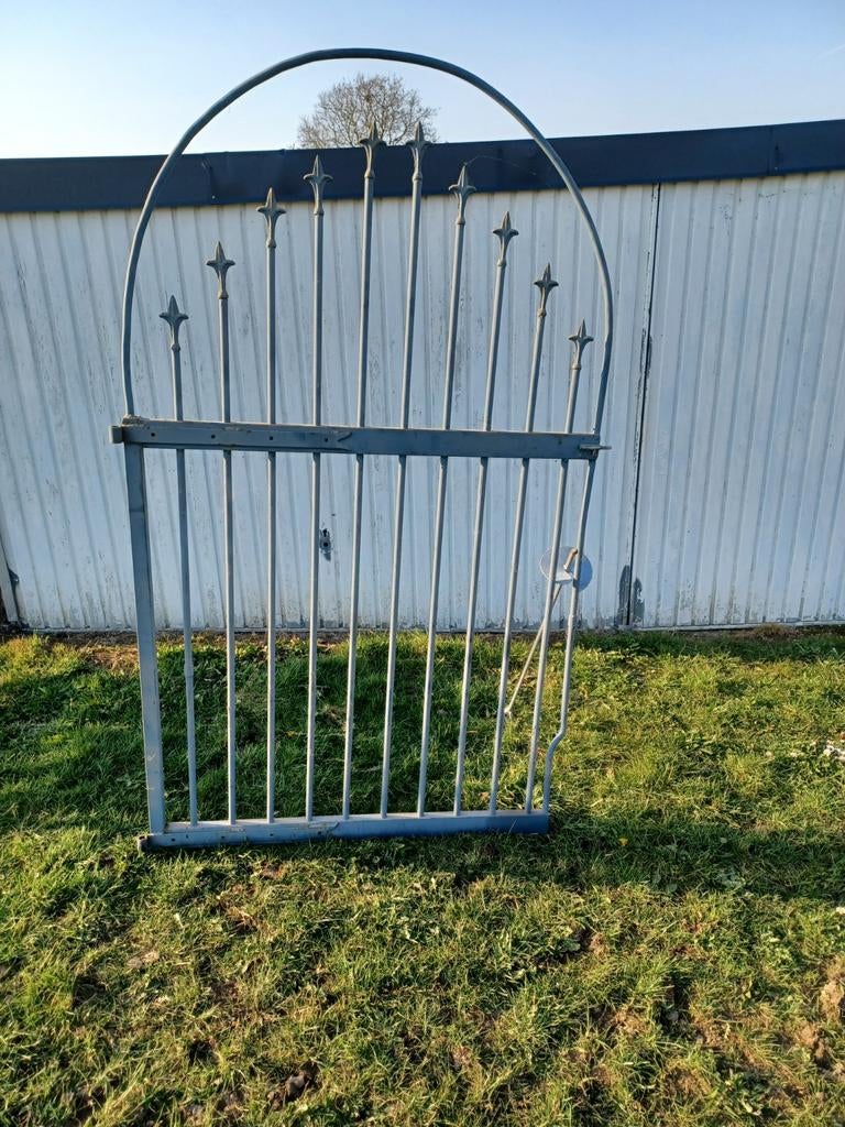 Portail avec portail, en métal galvanisé à chaud., Enlèvement