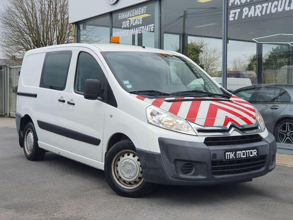 Citroën Jumpy 1.6 DIESEL 90CV - 1ER MAIN - FULL CARNET, Voorwielaandrijving, Stof, Gebruikt, Citroën