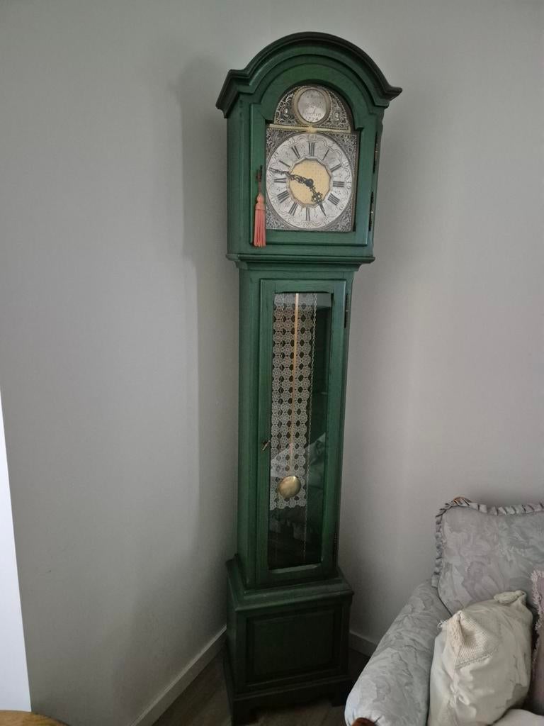 Staande klok, Ophalen