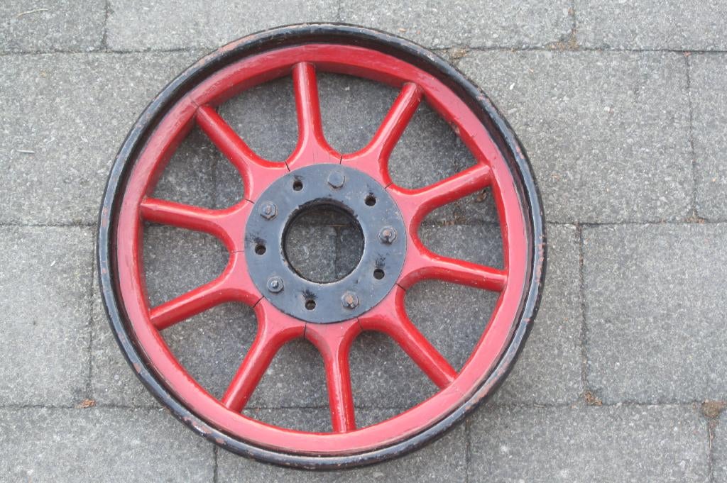 Roue/jante Fiat/Roover anciennes en bois (années 1920), Collections, Enlèvement, Utilisé, Voitures