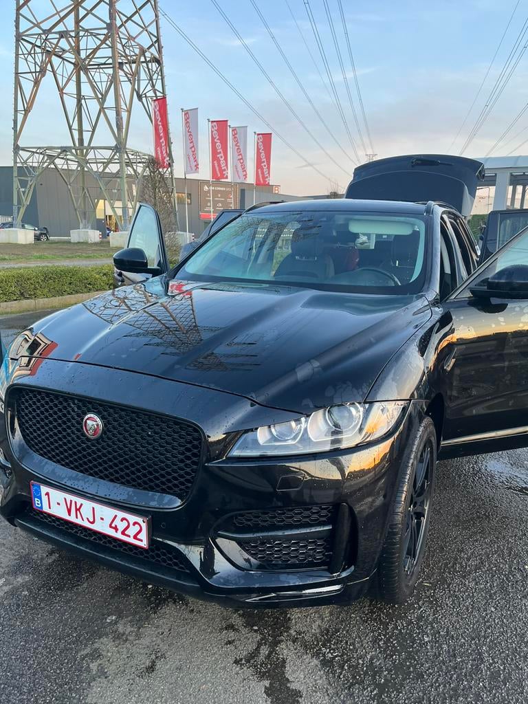 Jaguar fpace 2.0 diesel, Autos, Jaguar, Euro 6, Carnet d'entretien, Noir, 5 portes