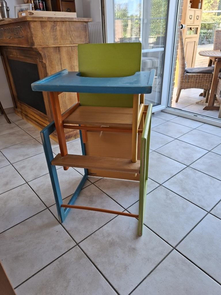 Chaise haute combinée pour enfant., Enlèvement, Utilisé, Chaise de table