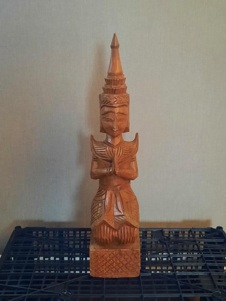 Statue en bois, Antiquités & Art, Enlèvement, Statue