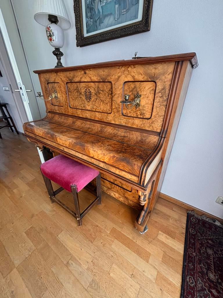 Antieke piano holling spangenberg, Antiquités & Art, Enlèvement