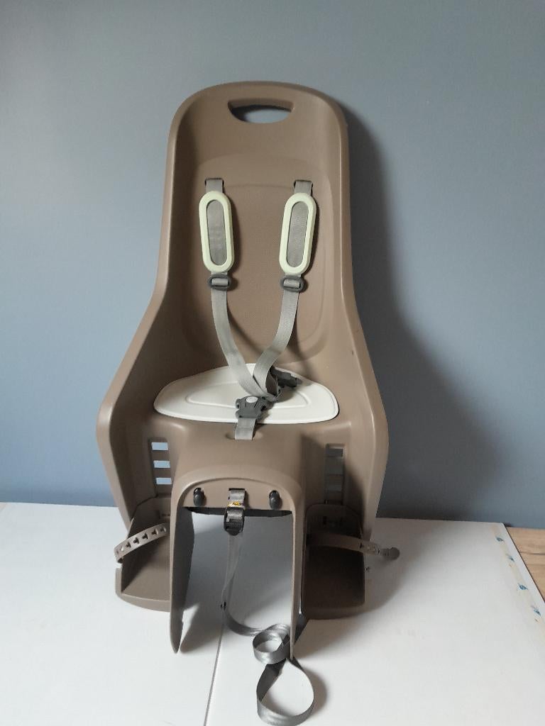 Siège de vélo POLISPORT - beige, Vélos & Vélomoteurs, Accessoires vélo | Sièges de vélo, Repose-pieds, Comme neuf, Enlèvement