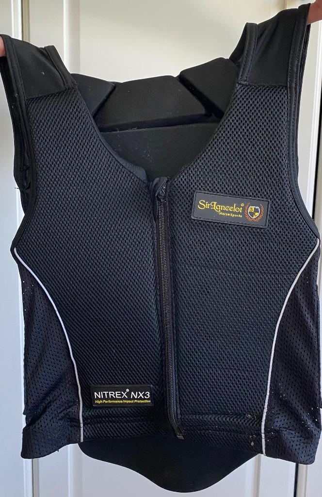 Gilet de protection équitation Enfant noir Fouganza 4/6 ans - Sport & Plein air