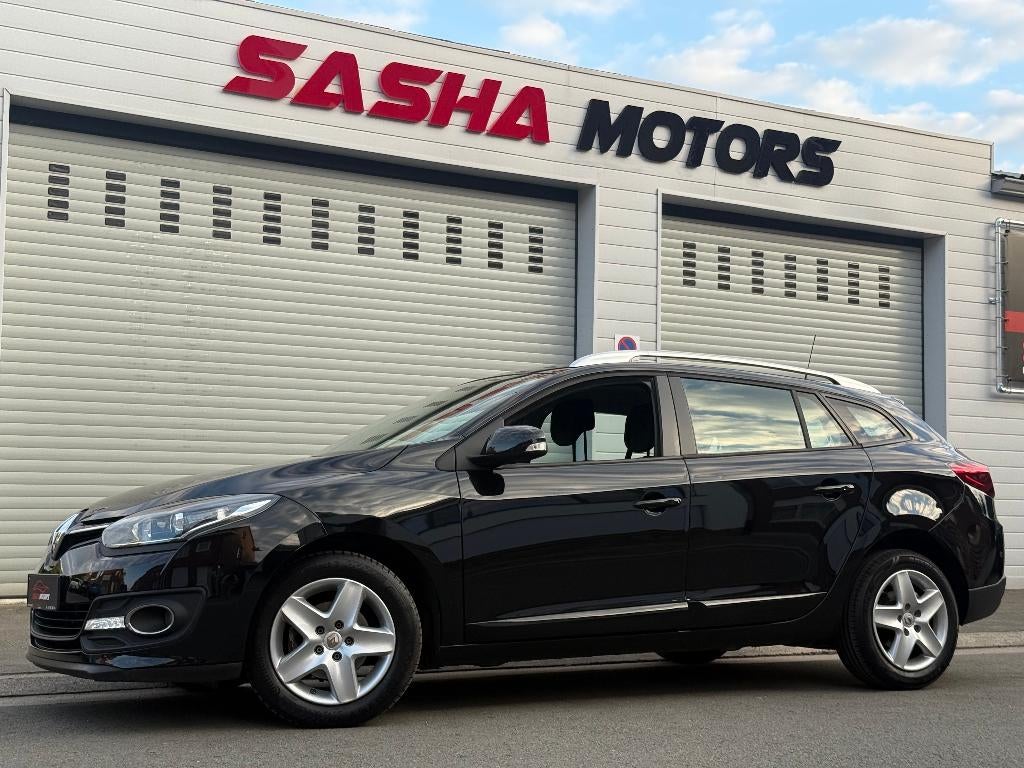 Renault Megane Grand-T 1.6 Benzine | 72.000 KM | 12MGarantie, Auto's, Voorwielaandrijving, Euro 5, Stof, Zwart