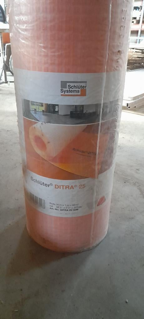 Ontkoppelingsmat Schluter Systems 30m2, Ophalen, Nieuw, 10 m² of meer, 150 cm of meer