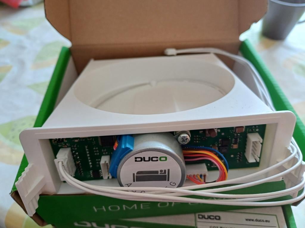 CO2 REGELKLEP VOOR DUCO BOX FOCUS VOOR SLAAPKAMER(S) 30M³/H, Bricolage & Construction, Ventilation & Extraction, Enlèvement ou Envoi