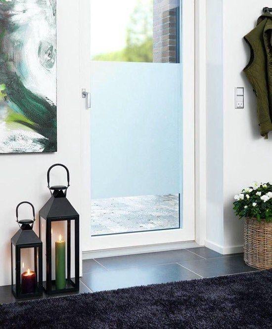 Zelfklevende Raamfolie - Matglas 6 stuks van 30 x 2, Doe-het-zelf en Bouw, Zeil en Folie, Ophalen, Nieuw, Folie