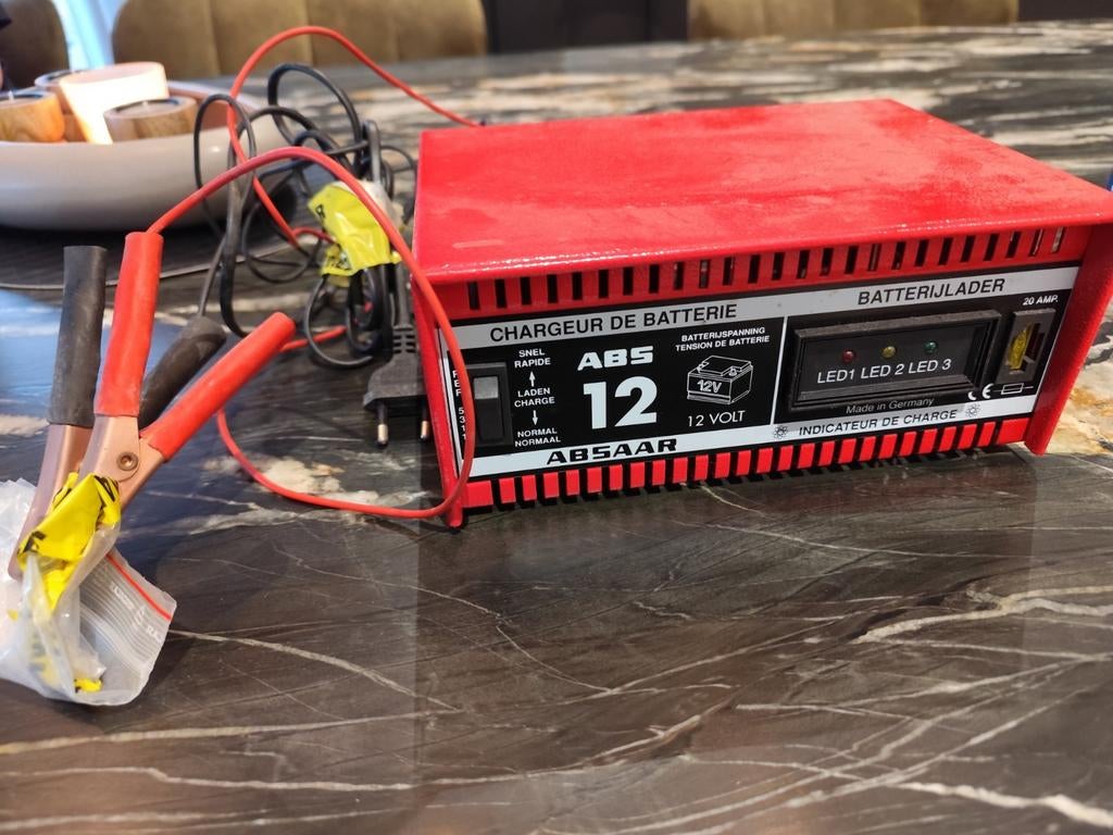 ABSAAR batterijlader 12 volt, Ophalen