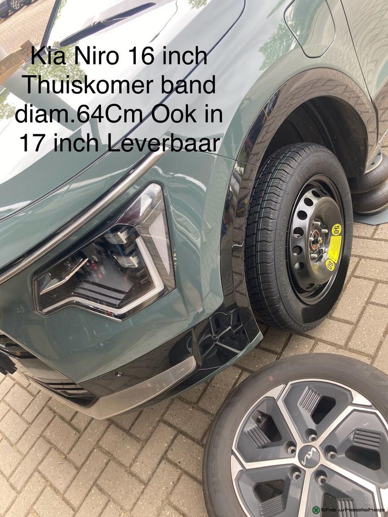 Thuiskomer Reservewiel KIA Niro EV3 Sportage Stonic 15 - 18, Pneus et Jantes, Véhicule de tourisme, -, Utilisé