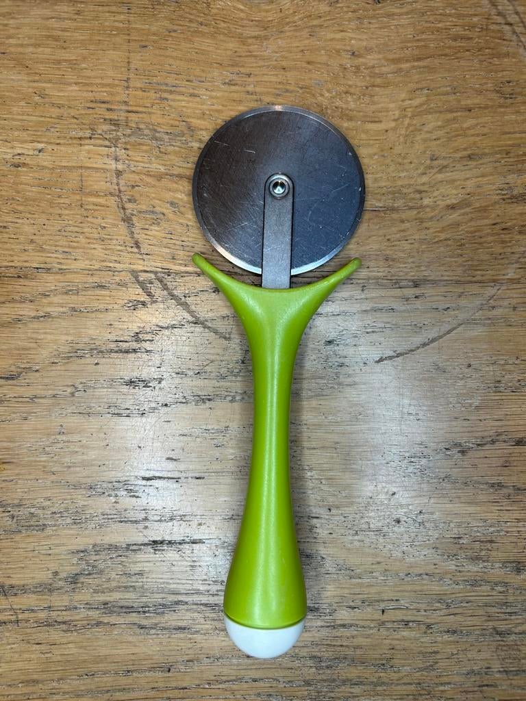 Groene IKEA pizzasnijder, Résiste au lave-vaisselle, Couverts en vrac, Enlèvement ou Envoi, Comme neuf
