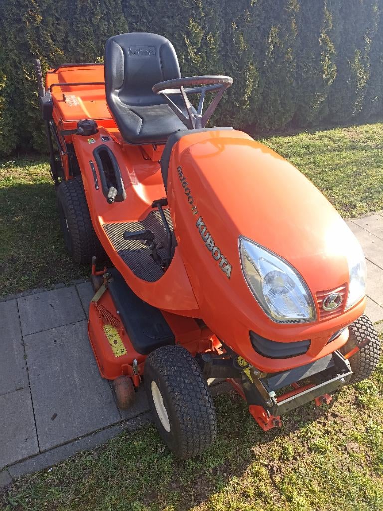 Kubota gr 1600 diesel 271 uur, Jardin & Terrasse, Tondeuses à gazon, Démarrage électrique, Tondeuse rotative, Comme neuf, Kubota